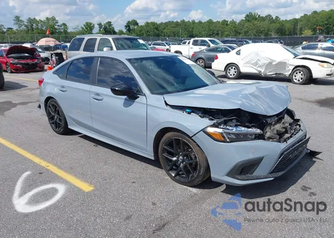 2022 Honda Civic Sport z USA, uszkodzony, nr VIN 2HGFE2F56NH530925